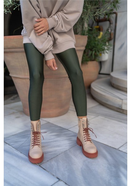 Nicolo Kadın Nude Gercek Deri Kiremit Taban fırsatları