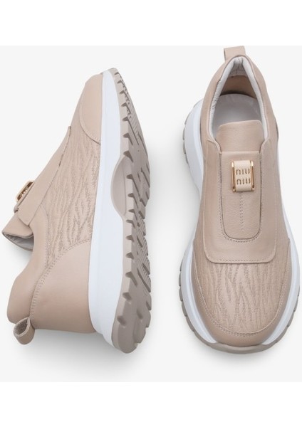 Eliora Kadın Dolgu Sneaker Spor Ayakkabı Vizon fırsatları