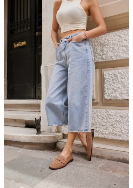 Tiny Kadın Kahve Gercek Suet Loafer Ayakkabi