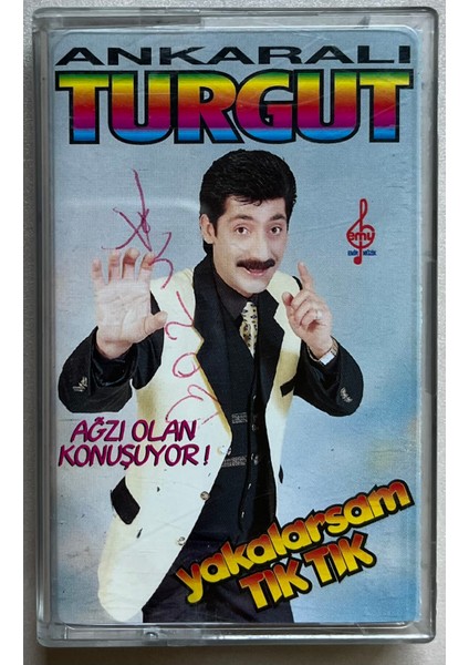 Ankaralı Turgut Ağzı Olan Konuşuyor Yakalarsam Tık Tık Kaset (Orijinal Dönem Baskı Kaset)