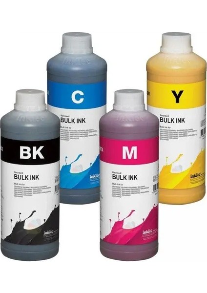 Pigment Epson Mürekkep 4 Renk 4 Litre