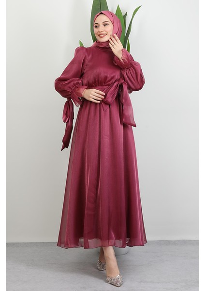 Mişa Tesettür Elbise Fuşya fiyatları