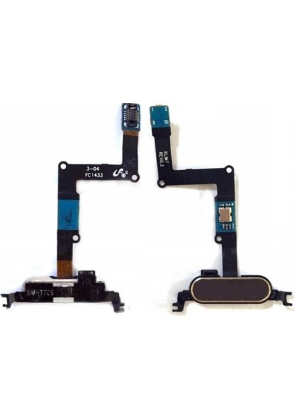 Samsung T700 T705 Tablet Home Tuş Flex Siyah