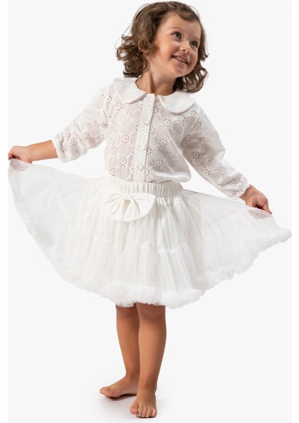 Kız Bebek Etek Kız Çocuk Etek Doğum Günü Parti Düğün Tütü Tütülü Tüllü Fiyonklu Astarlı Etek fiyatları