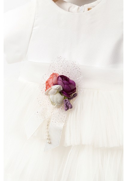 Kız Bebek Kız Çocuk Doğum Günü Parti Düğün Elbise Kısa Kol Kolsuz Fırfırlı Tüllü Tütülü Tütü Astarlı fiyatları