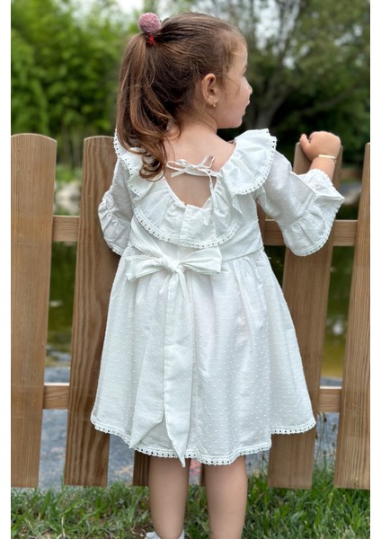 Kız Bebek Elbise Kız Çocuk Elbise Doğum Günü Parti Düğün Elbise Dantelli Kısa Kol astarlı elbise modelleri