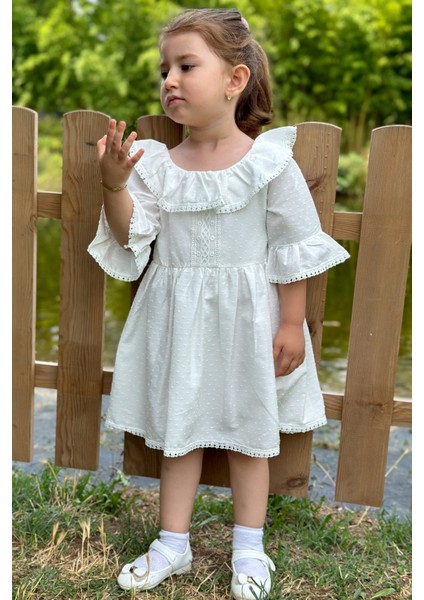 Kız Bebek Elbise Kız Çocuk Elbise Doğum Günü Parti Düğün Elbise Dantelli Kısa Kol astarlı elbise fırsatları