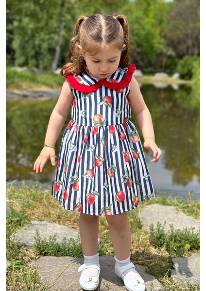 Kız Bebek Elbise Kız Çocuk Elbise Doğum Günü Parti Düğün Elbise Dantelli Kısa Kol astarlı elbise