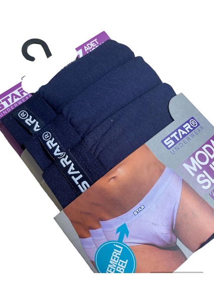 Star 109 Erkek 3'lü Modal Slip modelleri