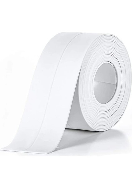 3.2 mt Su Sızdırmaz Geçirmez Bant Lavabo Küvet Tezgah Kenar Bandı Banyo Mutfak Pencere Yalıtım Bandı