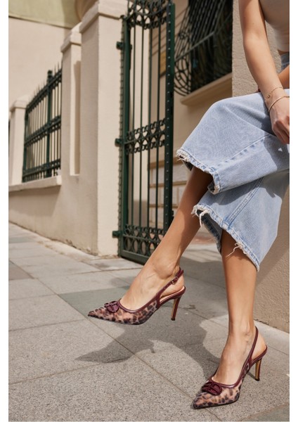 Toronto Kadin Bej Leoapar Detay Topuklu Ayakkabi indirimleri