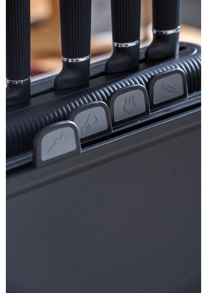 Cooper 10 Parça Standlı Kesme Tahtası ve Bıçak Seti fiyatları