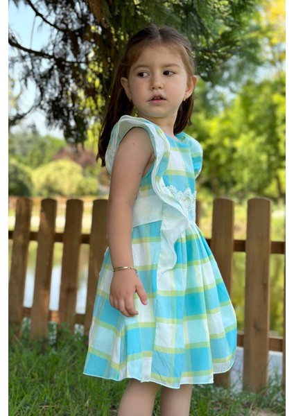 Kız Bebek Elbise Kız Çocuk Elbise Doğum Günü Parti Düğün Elbise Dantelli Kısa Kol astarlı elbise fiyatları