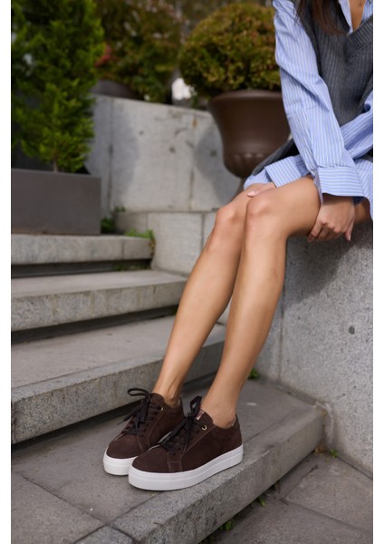 Escape Kadın Siyah Gercek Deri Bagcıklı Sneaker fırsatları