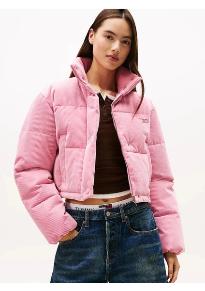 Tjw Kadife Şişme Kadın Pembe Ceket DW0DW21658THC modelleri