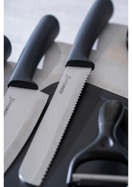 Cooper 8 Parça Standlı Kesme Tahtası ve Bıçak Seti fırsatları