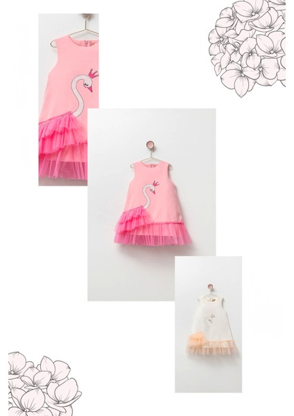 Kız Bebek Kız Çocuk Doğum Günü Parti Düğün Elbise Kolsuz Fırfırlı Tüllü Tütülü Tütü Astarlı indirimleri