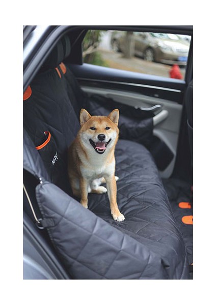 Lungo Köpekler Için Araç Koruma Örtüsü Siyah 152X59 cm modelleri