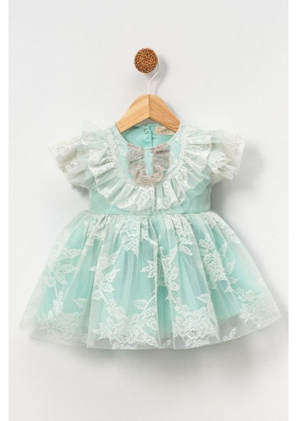 Kız Bebek Elbise Kız Çocuk Elbise Doğum Günü Parti Düğün Elbise Kısa Kollu Astarlı Elbise