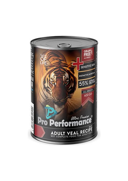 Ultra Premium Dana Etli Yetişkin Kedi Konservesi 6 Adet 400 gr