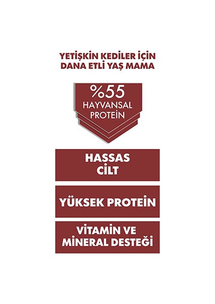 Ultra Premium Dana Etli Yetişkin Kedi Konservesi 6 Adet 400 gr modelleri