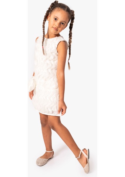 Kız Bebek Kız Çocuk Doğum Günü Parti Düğün Elbise Kısa Kol Çantalı Fırfırlı Tüllü Tütülü Tütü Astarlı fiyatları