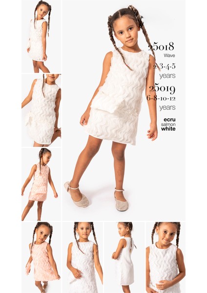 Kız Bebek Kız Çocuk Doğum Günü Parti Düğün Elbise Kısa Kol Çantalı Fırfırlı Tüllü Tütülü Tütü Astarlı fırsatları