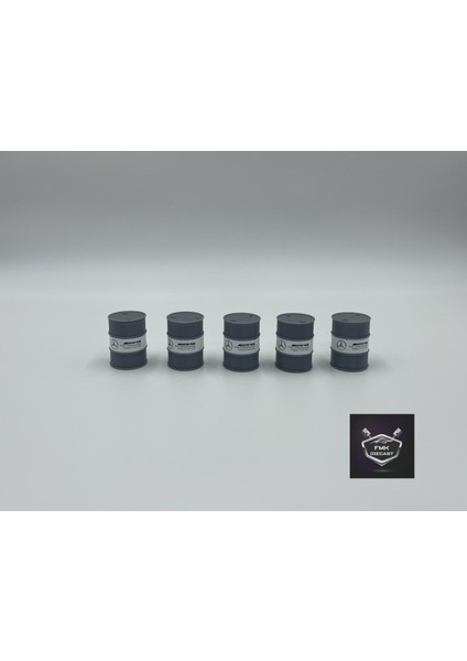 1:24 Ölçek Gri Yağ Varili 5’li Set – Diorama Model Araba Aksesuarı – Garaj ve Servis Dekoru fırsatları