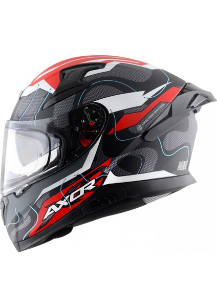 Apex Turbıne 2 Full Face Kapalı Kask Grey Red Dull fiyatları