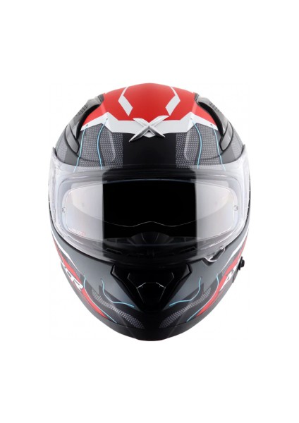 Apex Turbıne 2 Full Face Kapalı Kask Grey Red Dull modelleri