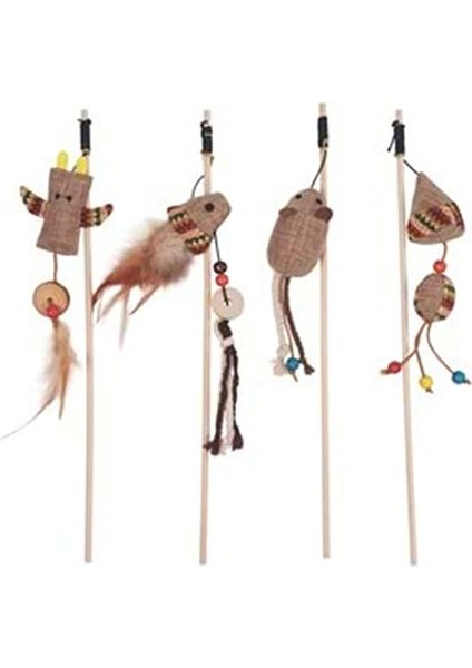 Charmy Catnipli Olta Kedi Oyuncağı Kahverengi 17X6X3CM modelleri