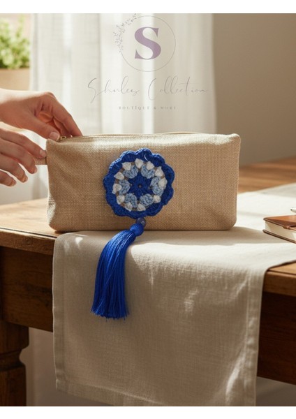 Lamineli Jüt Kumaş,makyaj Çantası