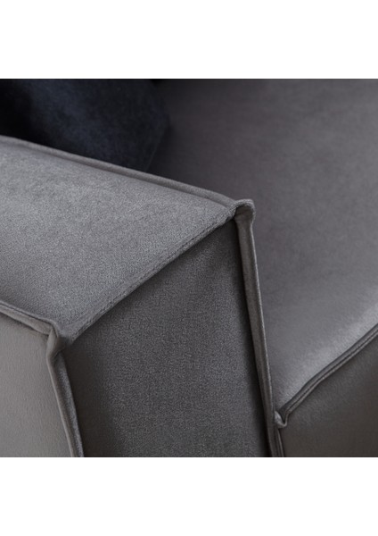 Arven Köşe Koltuk Takımı Gri