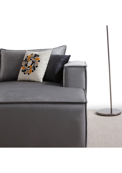 Arven Köşe Koltuk Takımı Gri