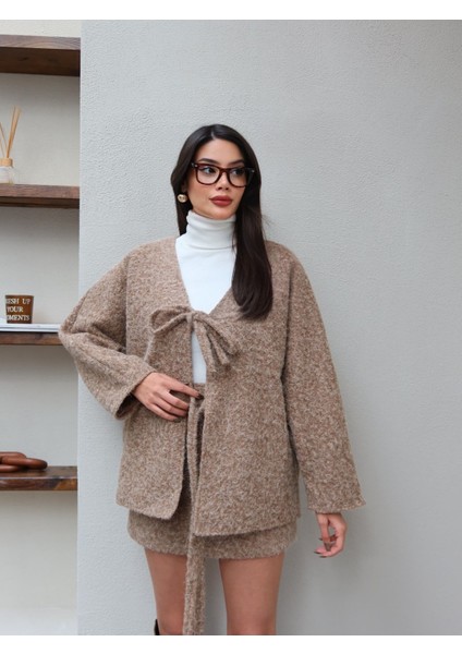 Çift Bağcıklı Kırçıllı Ceket fırsatları