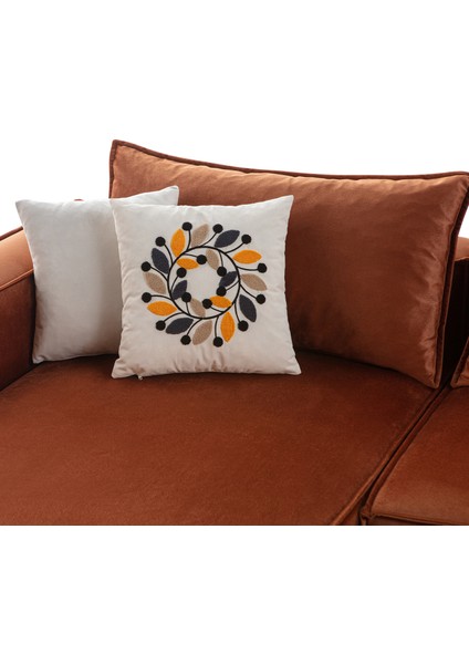 Arven Köşe Koltuk Takımı Kiremit