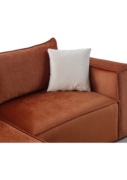 Arven Köşe Koltuk Takımı Kiremit