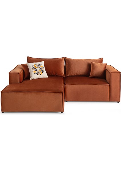 Arven Köşe Koltuk Takımı Kiremit