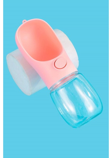 450 ml Taşınabilir Butonlu Evcil Hayvan Suluğu