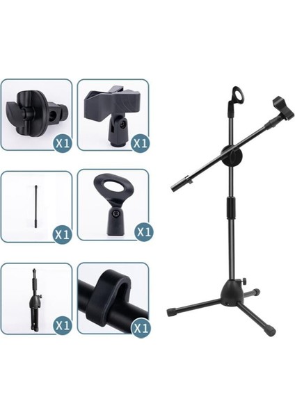 Akrobat Enstrüman Tipi Mikrofon Standı - Enstrüman Boy Profesyonel Mikrofon Sehpası fiyatları