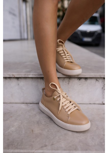 Ariana Kadın Siyah Gercek Deri Bagcıklı Sneaker fiyatları