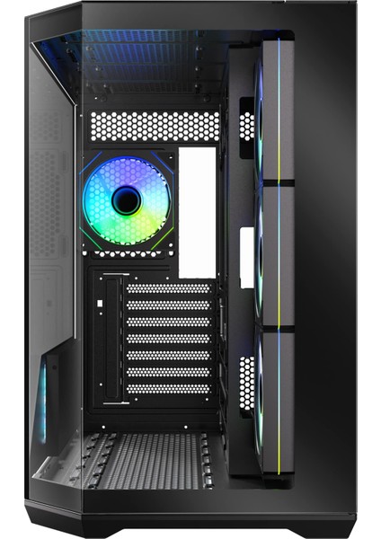 Digital T10 Black 850W 10.24″ Ekran 80+ Bronze KT10ES10BBK85-4A 4X120MM Argb Fan Atx Temperli Cam Siyah Gaming (Oyuncu) Kasa modelleri
