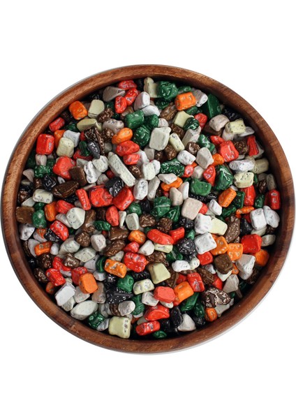 Renkli Draje Çakıltaşı 1000 gr (1 Kg) fiyatları