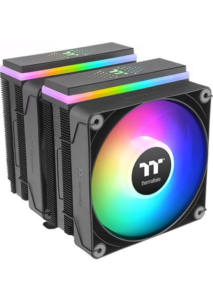 Astrıa 600 CL-P121-CA12SW-A 2X120MM Argb Siyah Kule Tipi Işlemci Soğutucu