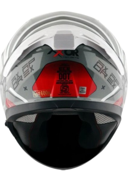 Apex Hex Full Face Kapalı Kask Grey fırsatları