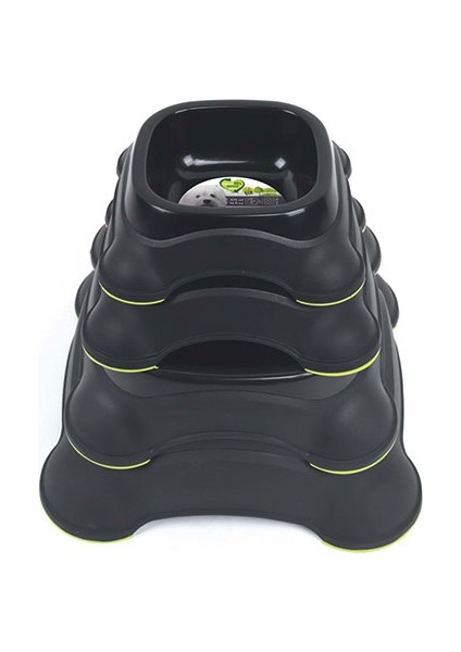 Eco Double Ikili Plastik Kedi ve Köpek Mama ve Su Kabı Siyah 2X400 ml fiyatları