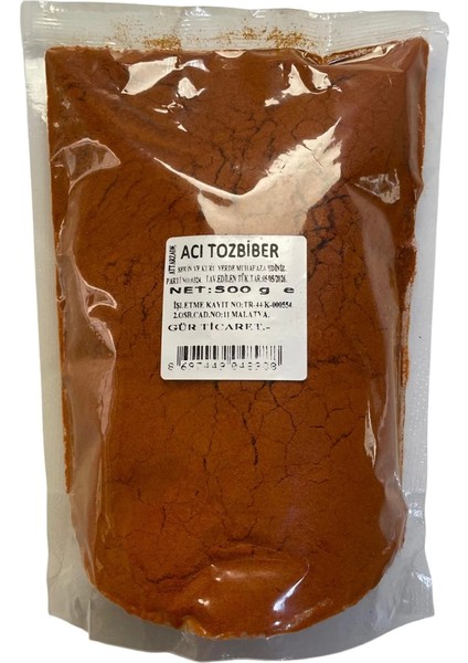 Acı Toz Biber 500 gr fiyatları