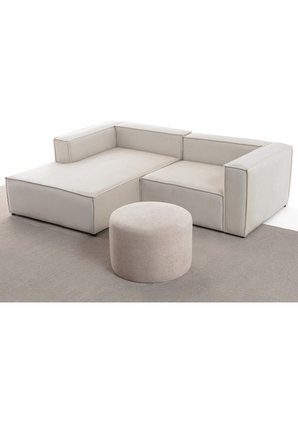 Arven Köşe Koltuk Takımı Krem