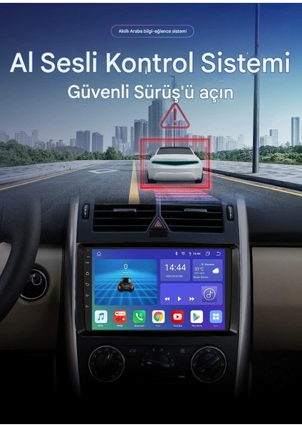 Mercedes B200 Özel 9" Wifi Android , 8gb Ram 128GB Depolama, Carplay Destekli Multimedya Navigasyon Sistem indirimleri