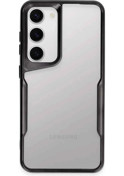 Samsung Galaxy S23 Kılıf Boyi Silikon Kapak - SIYAH-(5796) - M182R053-K30182